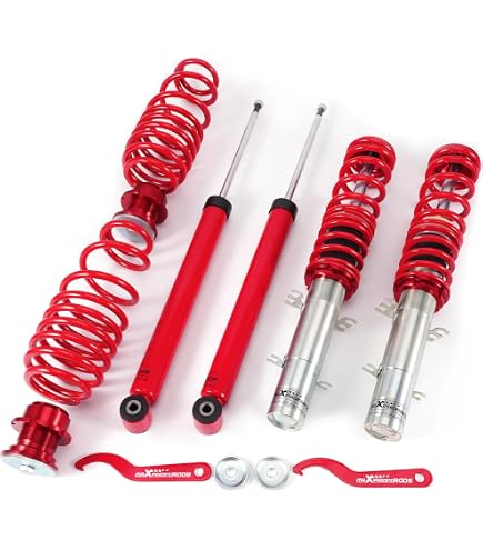 Amazon.com: maXpeedingrods Coilovers for VW Golf MK4 1997-2007